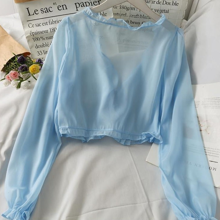 Blusa estética ulzzang