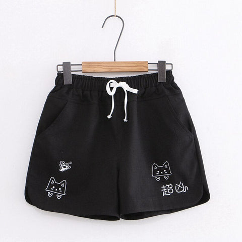 Japanische Harajuku-Shorts