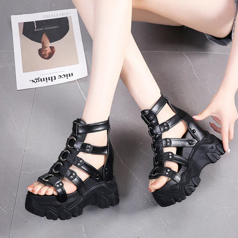 Cute Gladiator Platform Sandals