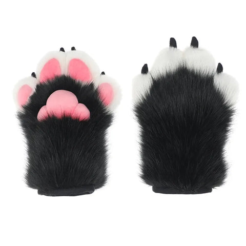 Furry Paw Cosplay Handschuhe