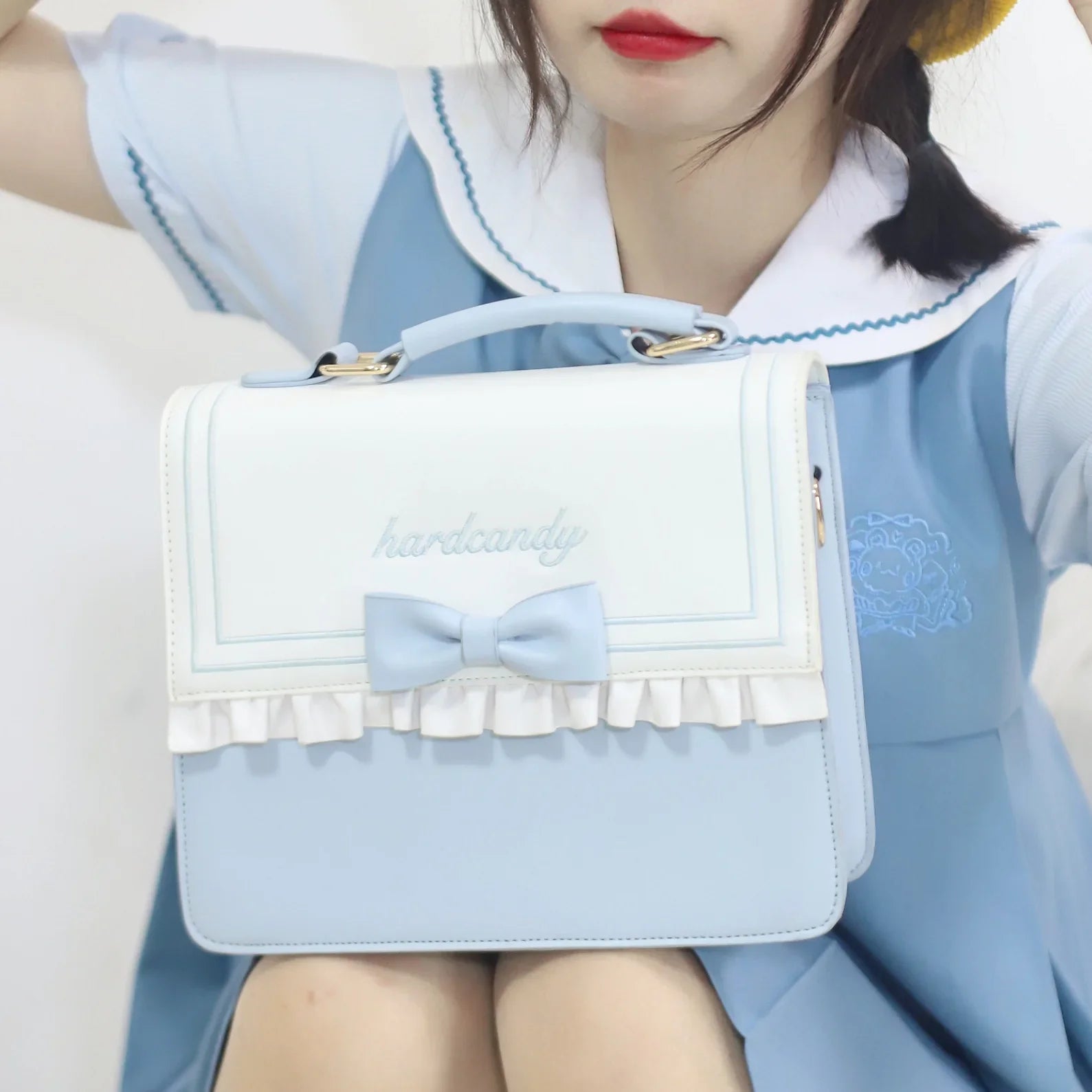 Lindo bolso de mano japonés de lolita