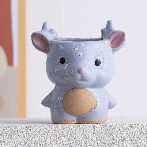 Cute Deer Flower Pot