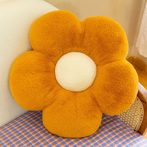 Cute Daisy Flower Plush Pillow