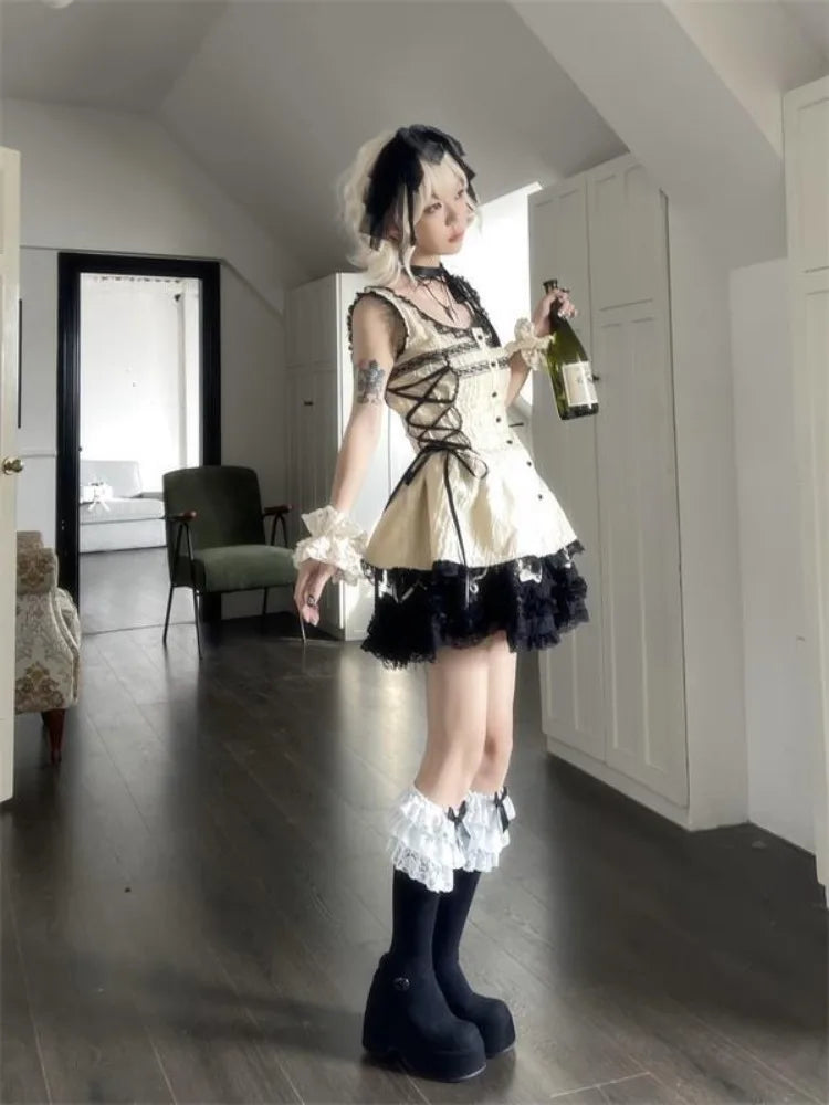 Gothic Lolita Lace Shirt
