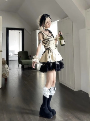 Gothic Lolita Lace Shirt