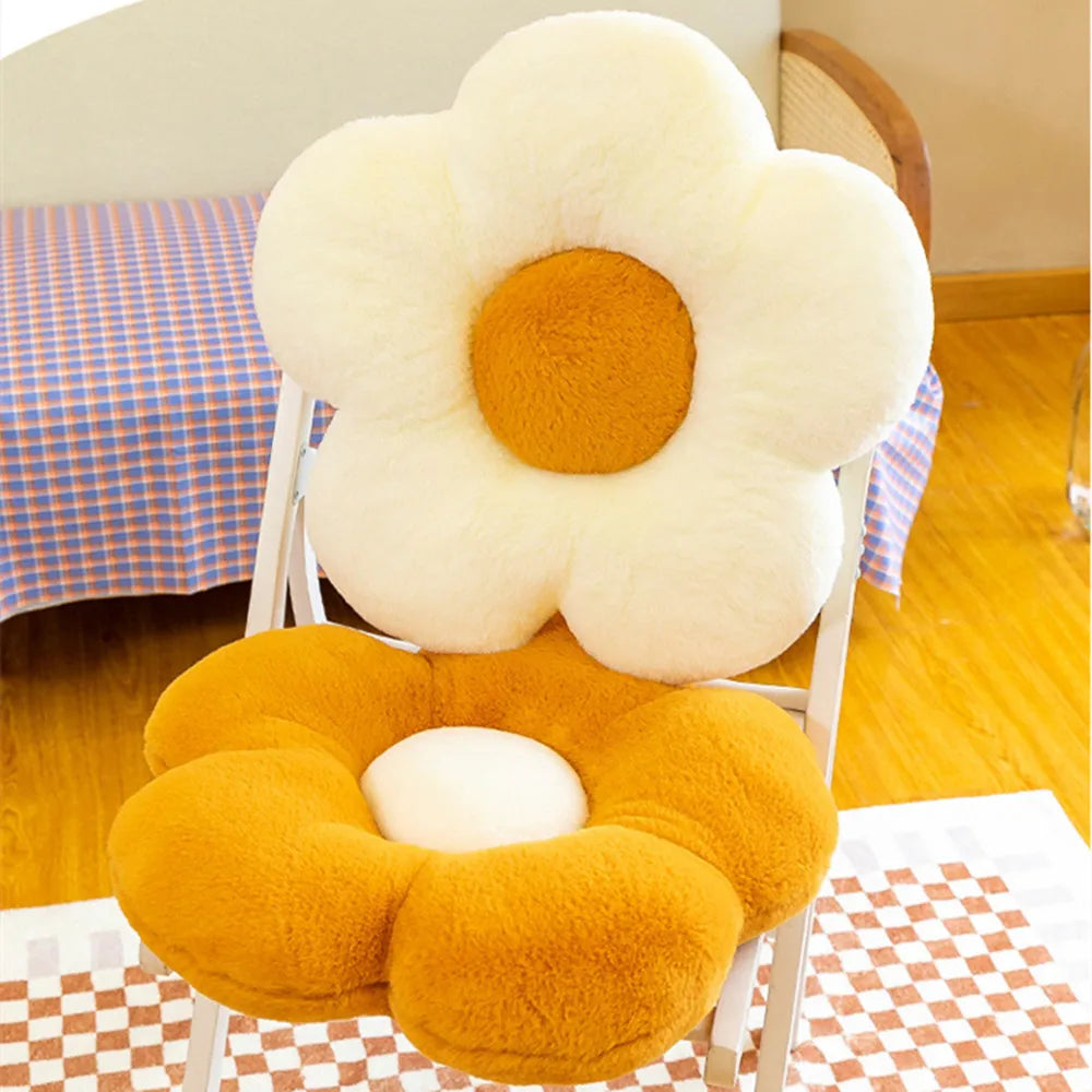 Cute Daisy Flower Plush Pillow