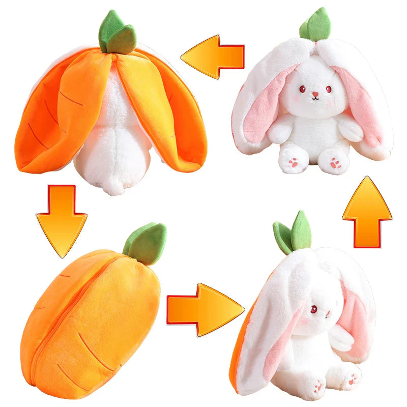 Peluche de conejo de frutas