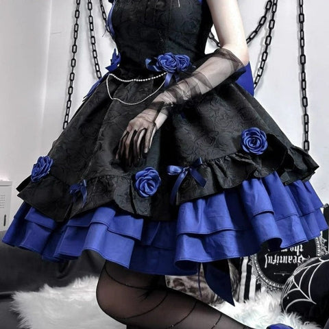 Viktorianisches Gothic-Kleid