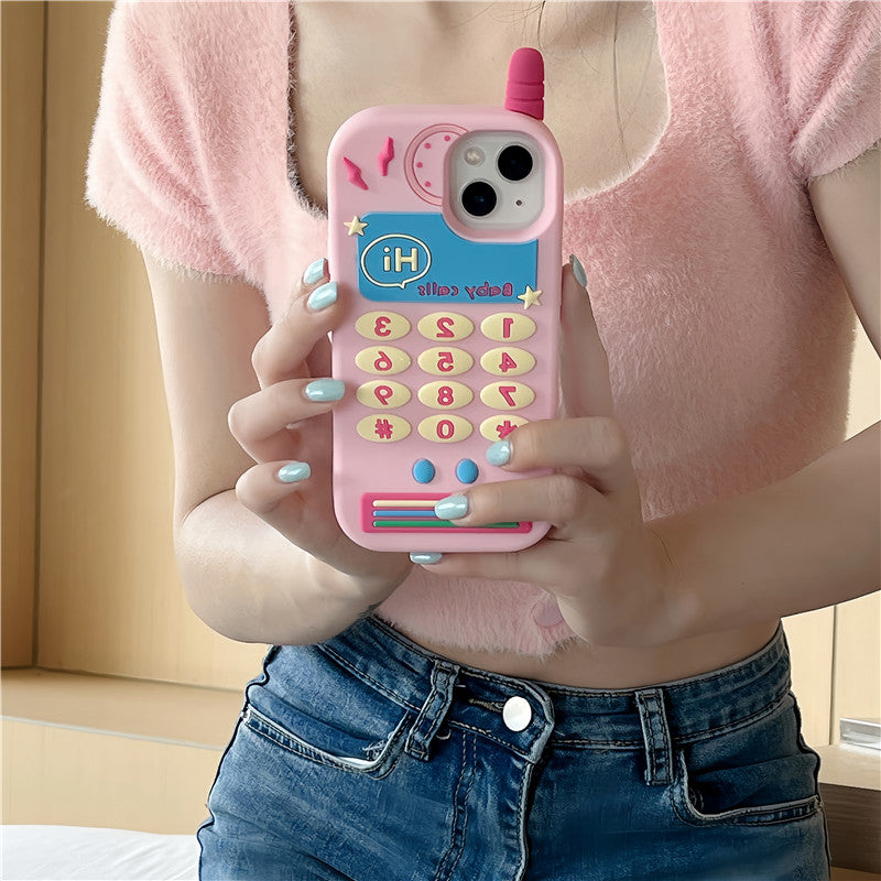 Kawaii Retro Handyhülle für iPhone