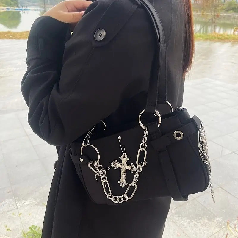 Bolso de hombro gótico de Harajuku