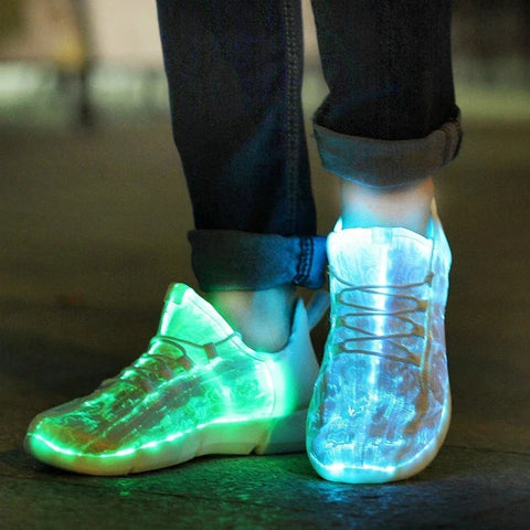 Glowing LED Light Sneakers