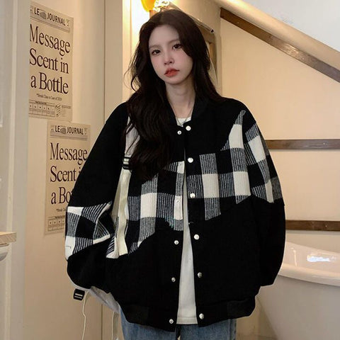 Deeptown Baseballjacke im koreanischen Stil