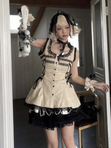 Gothic Lolita Lace Shirt