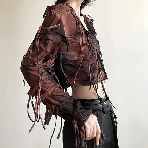 Dark Fairy Hooded Cardigan