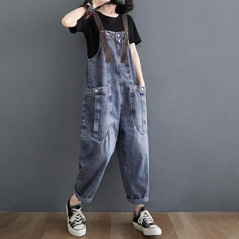 Vintage Denim Y2K Overalls