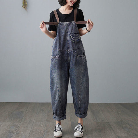 Vintage Denim Y2K Overalls