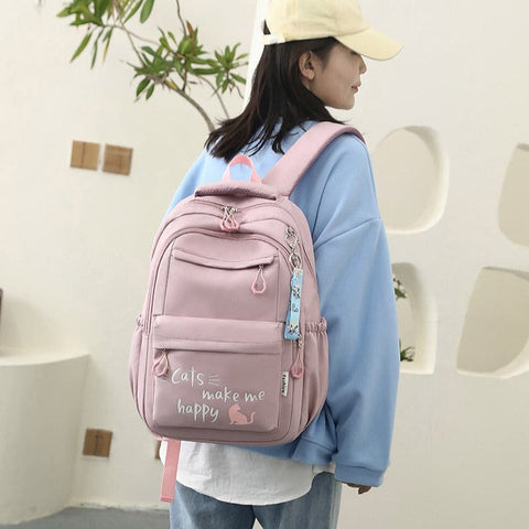 Japanischer Kawaii-Katzenrucksack