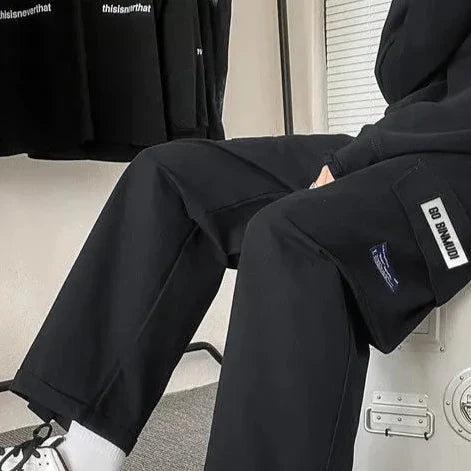 Koreanische Casual Cargohose