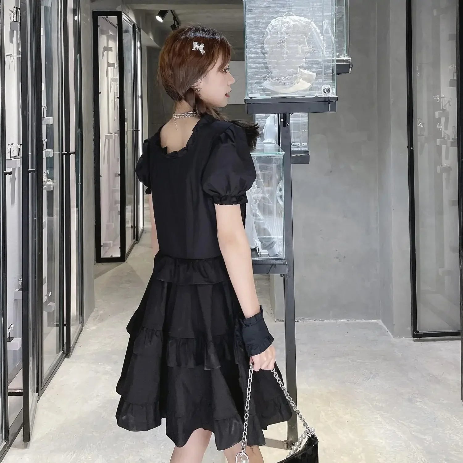 Harajuku Goth Lolita Minikleid