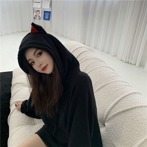 Devil Cat Ears Hoodie