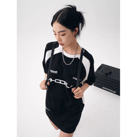 Oversized Graphic Y2K T-shirt