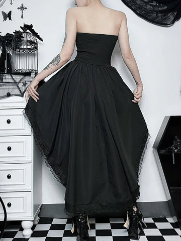 Elegantes Gothic Korsettkleid