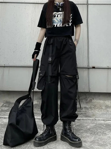 Gothic Techwear-Cargohose