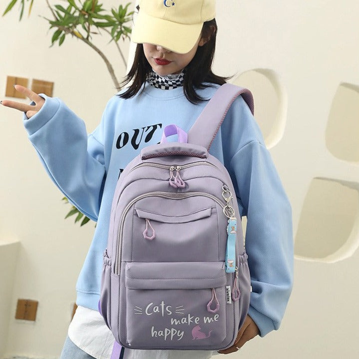 Japanischer Kawaii-Katzenrucksack