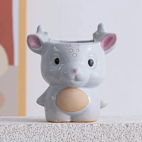 Cute Deer Flower Pot