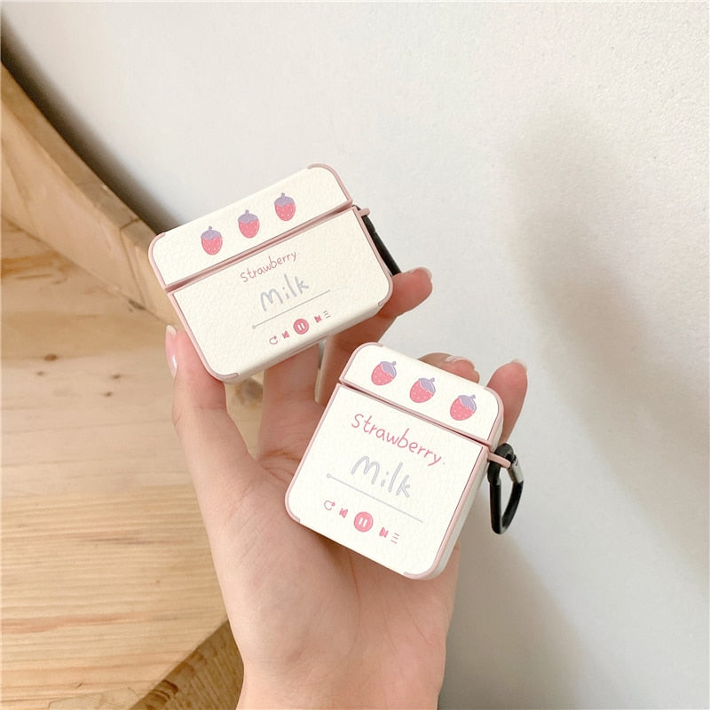 Estuche de fresa para AirPods