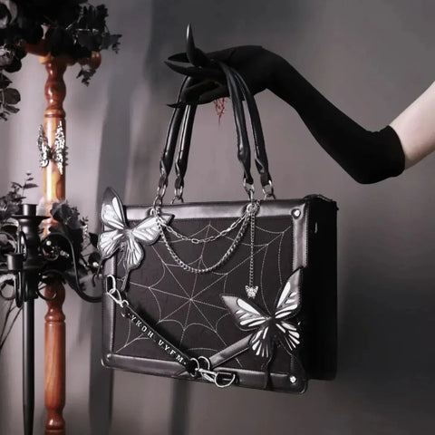 Gothic Elegant Butterfly Bag