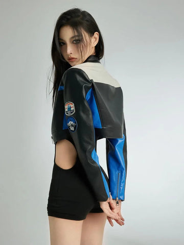 Chaqueta de moto estética