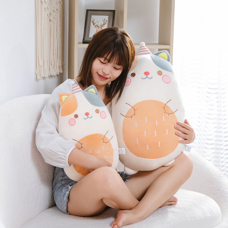 Almohada de peluche de animales kawaii