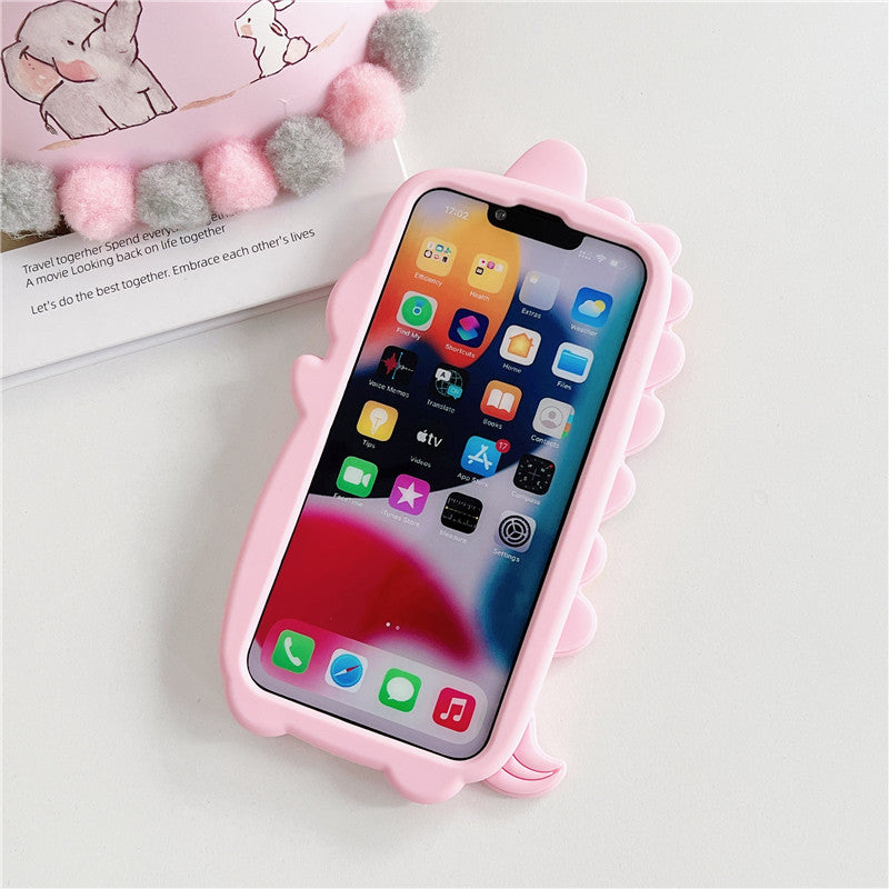 Funda para iPhone con dibujo de unicornio en 3D