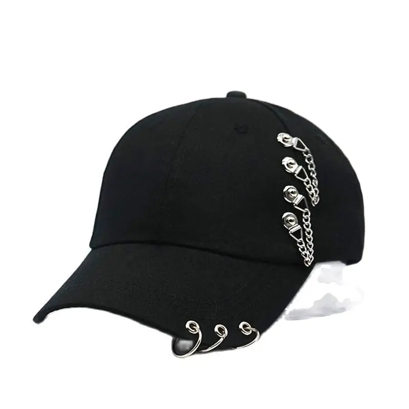 Gorra de béisbol estilo punk