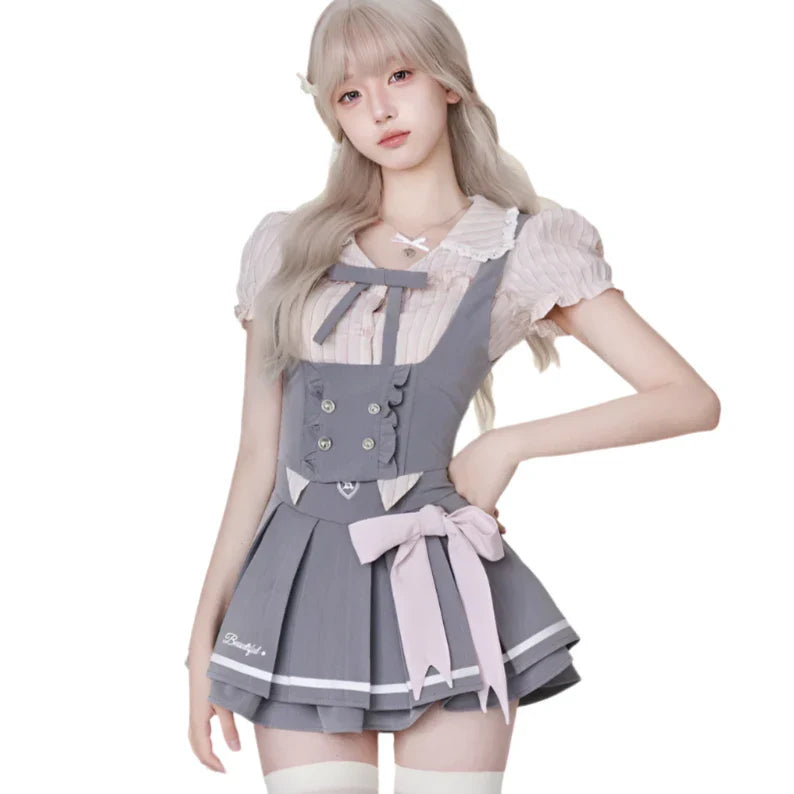 Kawaii Pastel School Uniform