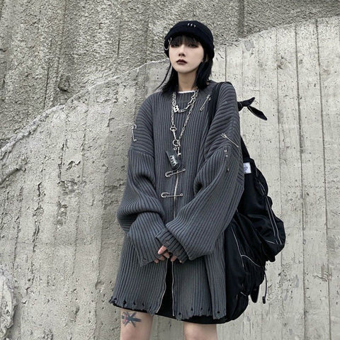 Gothic Punk Mode Pullover