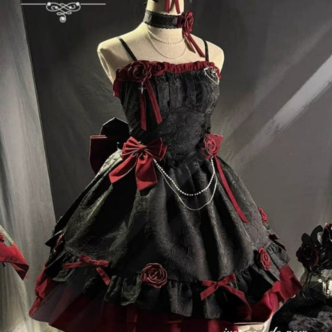 Viktorianisches Gothic-Kleid