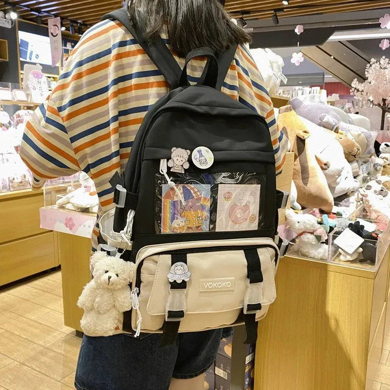 Kawaii wasserdichter Laptop-Rucksack 