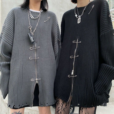 Gothic Punk Mode Pullover