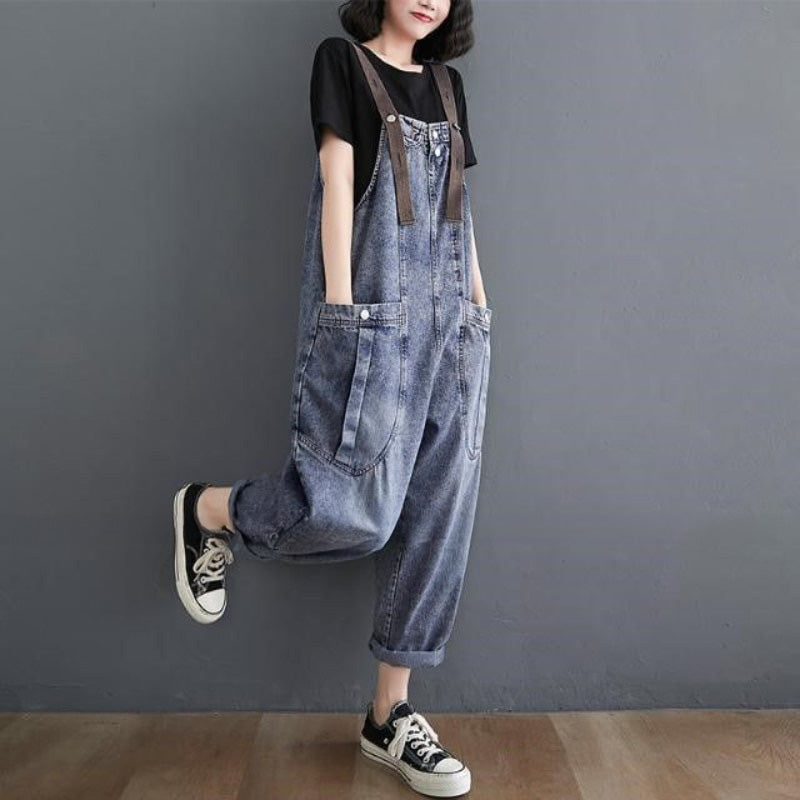 Vintage Denim Y2K Overalls