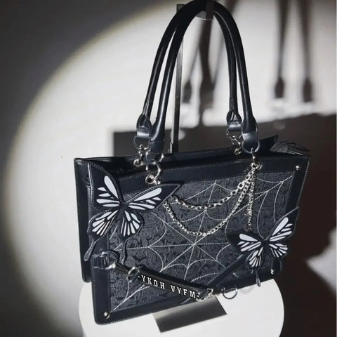 Gothic Elegant Butterfly Bag