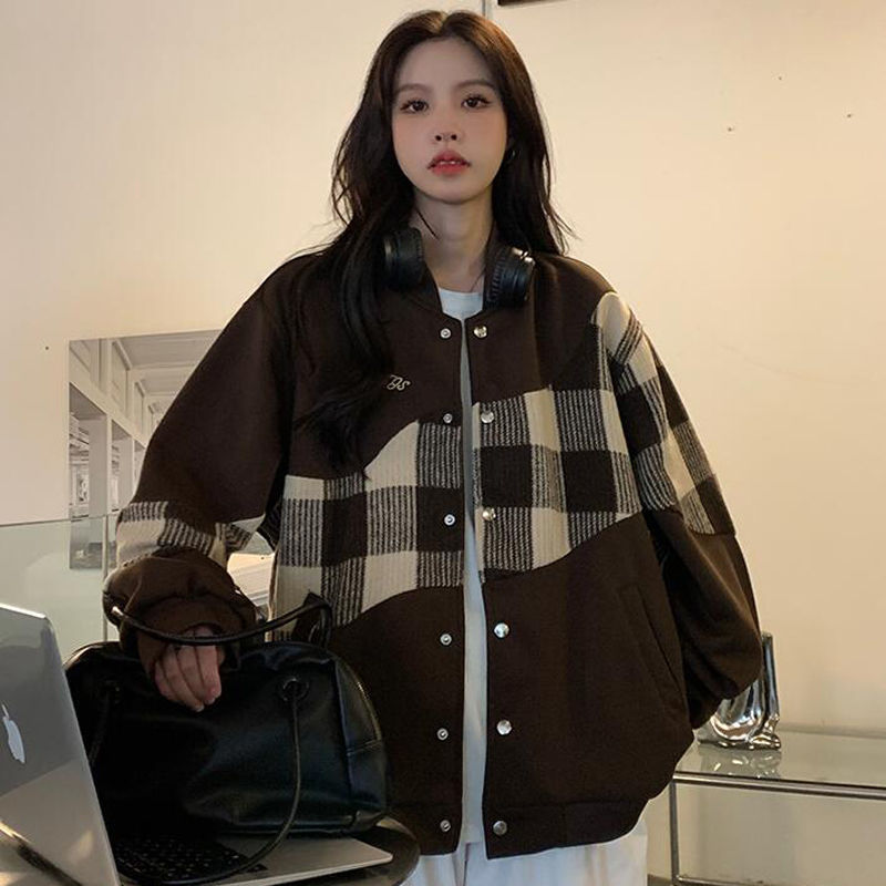 Deeptown Baseballjacke im koreanischen Stil