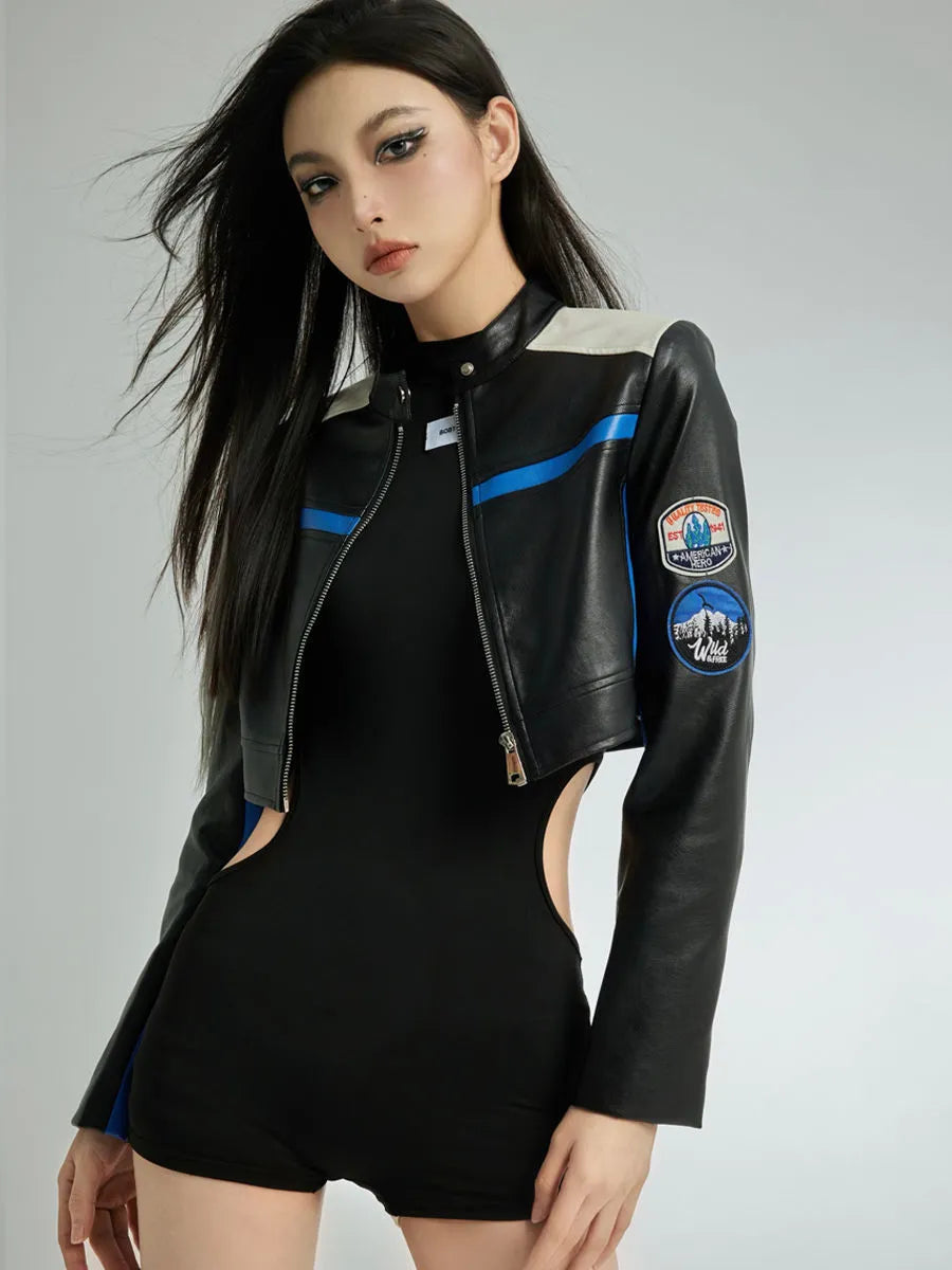 Chaqueta de moto estética