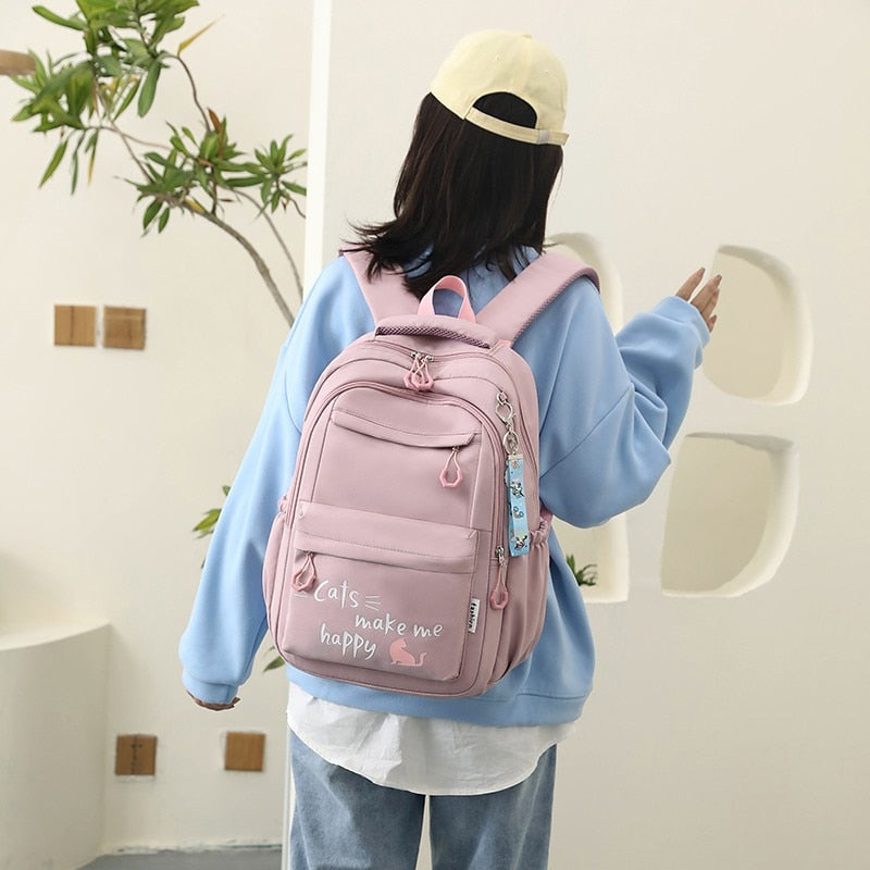 Japanischer Kawaii-Katzenrucksack