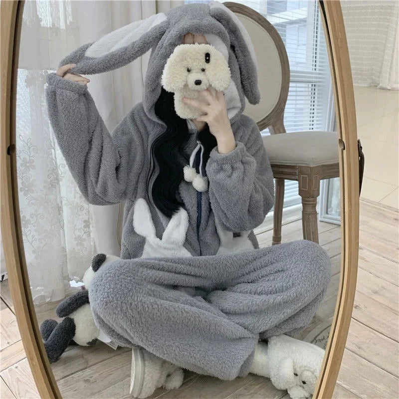 Cute Bunny Kigurumi Pajamas