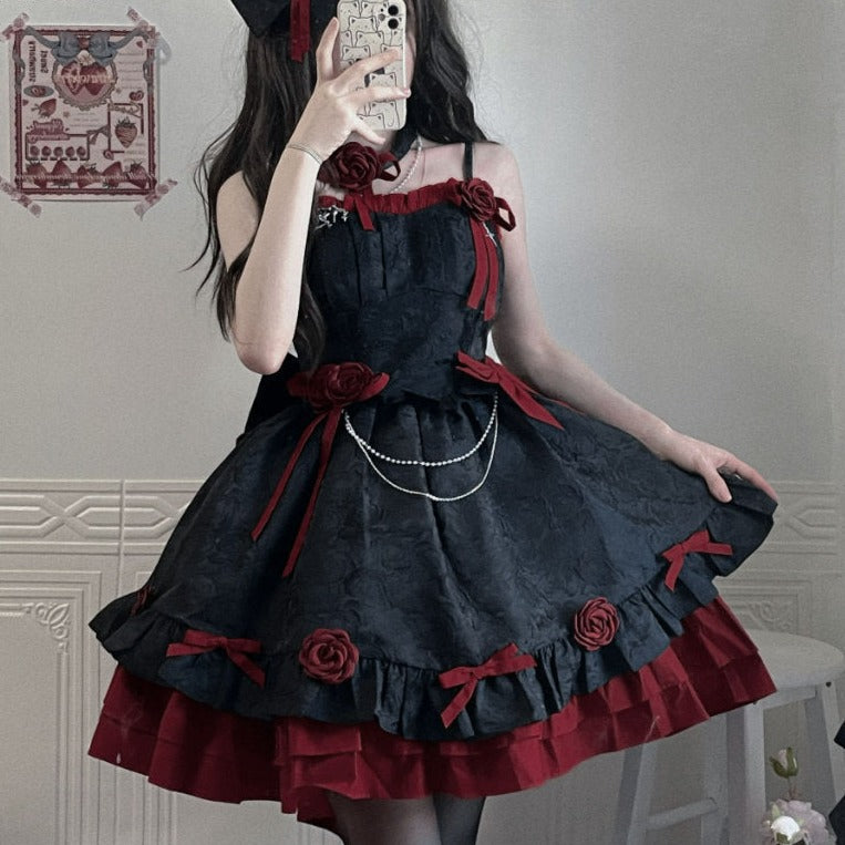 Viktorianisches Gothic-Kleid