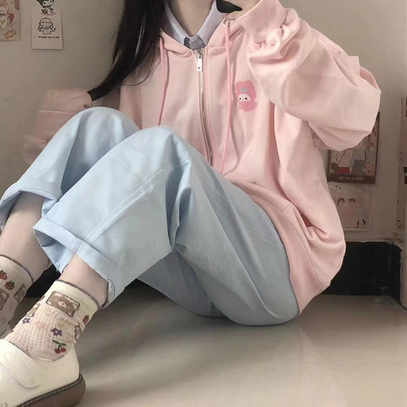 Anime Zip-Up Hoodie