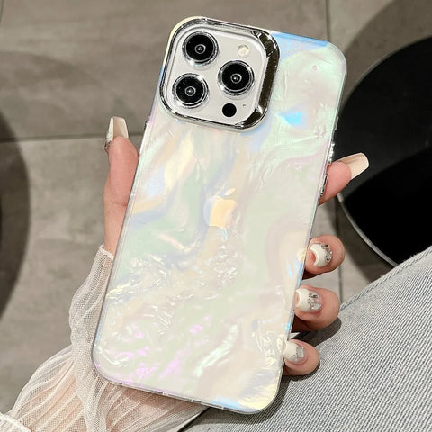 Bonita funda holográfica de ensueño para iPhone