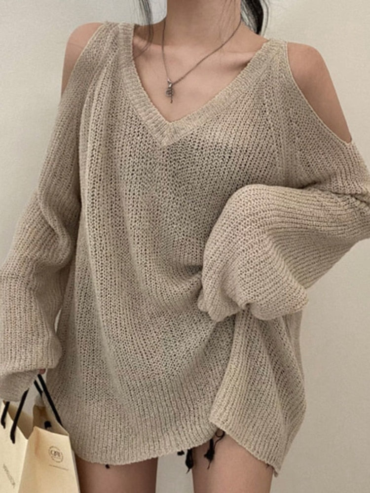 Koreanischer Strickpullover